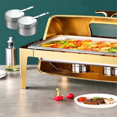 thumbnail image 1 of Alcohol Fuel Rack with Safety Cover Vertical Alcohol Stove for Buffets and Catering Events Solid and Liquid Adaptability, 1 of 7