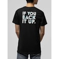 thumbnail image 3 of Dolph Ziggler It's Not Showing Off Back It Up Mens Black T-shirt 5XL, 3 of 6