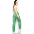 thumbnail image 4 of PANTS DE MUJER JOGGER VERDE PANTS DE TELA FELPA, 4 of 5