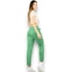 thumbnail image 4 of PANTS DE MUJER JOGGER VERDE PANTS DE TELA FELPA, 4 of 5