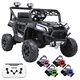 thumbnail image 1 of Montable Eléctrico para Niños 4x2 con Luces Delanteras Puertas Volante con Sonido Bluetooth Batería 12V desde 3 Años hasta 30 kg - Negro, 1 of 7