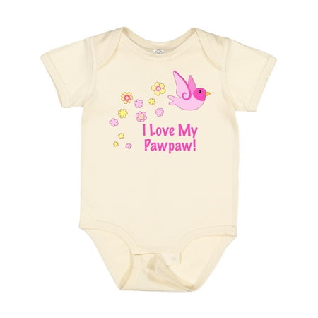 

Inktastic I Love My Pawpaw! Gift Baby Girl Bodysuit