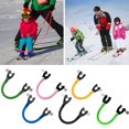 thumbnail image 4 of Ski Tip Connector Ski Wedge Aid Snowboard Connector Ski Training Aid for Ski Lovers Trainer Beginners-Light Green, 4 of 8