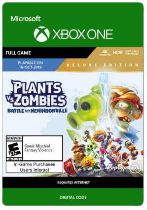 Plants Vs Zombies Battle For Neighborville Deluxe Edition Electronic Arts Xbox Digital Download Walmart Com Walmart Com - roblox plants vs zombies the lawn codes