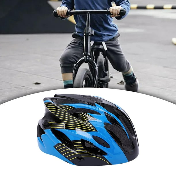 LOVIVER Bike Helmet for Kids Children Bike Helmet Protective Gear Ice Skating Helmet for Skateboarding Rock Climbing Skateboarding black blue