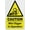 Warning Sign 3, variant on Caution ESD Shoes Required In This Area Reflective Aluminum Sign - 8"x12", UV Protected, Waterproof, 4 Pre-Drilled Holes - Lab, Factory, Electronics Workshop
