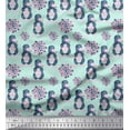 thumbnail image 1 of Soimoi Green Cotton Cambric Fabric Cute Animals Kids Print Fabric by Yard 56 Inch Wide, 1 of 3