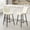 Beige, variant on Farini 26" Counter Stools Set of 4, Faux Leather Barstools, Counter Height Chairs for Kitchen Islands & Dining Rooms, Gray
