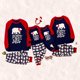thumbnail image 4 of Traje de Navidad, traje familiar a juego, pijamas familiares, moda 2021, estampado de oso, disfraz de Navidad, disfraz familiar para padres e hijos, 4 of 4