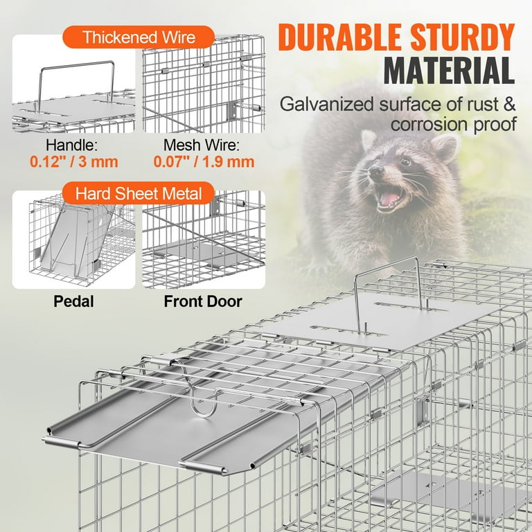 KFFKFF Live Capture Animal Trap 24