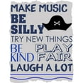 thumbnail image 2 of Kimberly, Allen 26x32 White Modern Wood Framed Museum Art Print Titled - Be Silly 1 Blue, 2 of 4