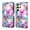 P, variant on ELEHOLD Leather Wallet Case for Samsung Galaxy S21 Ultra with Lanyard, Credit Card Slot Anti-Scratch Protection Durable Magnetic Closure Kickstand Flip Wallet Cover for Women,A