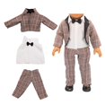 thumbnail image 3 of 2 Juegos de Ropa de de Muñeca para Niños de 18 Pulgadas, Accesorios para Estadounidenses, 3 of 9