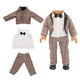 thumbnail image 3 of 2 juegos de ropa de de muñeca de moda para niños de 18 "para regalos de de, 3 of 9