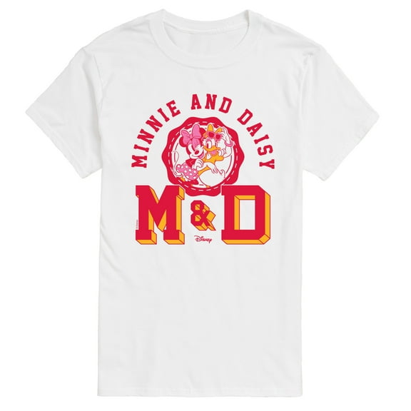 Disney - Minnie Daisy Letterman - Men's Short Sleeve Graphic T-Shirt
