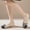 Beige, variant on YOUYEDIAN Loafers for Women Fashion Knit Mesh Slip On Versatile Square Toe Low Heel Flats Casual Bowtie Deco Breathable Dress Shoes