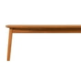 thumbnail image 4 of Modern Outdoor Spindle Style Solid Wood Coffee Table - Brown, 4 of 6