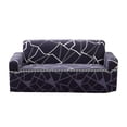 thumbnail image 2 of Cubierta de Deslizamiento para Muebles de Sofá Elástico - Lavable a , Anti ácaros, Elástico de Poliéster Estirable Cubo de agua de 2 plazas Macarena Funda de sofá, 2 of 8