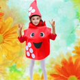 thumbnail image 1 of Ropa de frutas para niños Flores de verduras Melón Ropa de actuación Desfile de moda Ropa de actuación para padres e hijos, 1 of 6