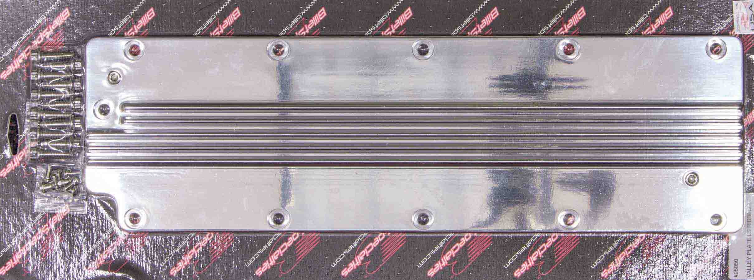 BILLET SPECIALTIES 95050 Intake Valley Covers Valley Cover for LS