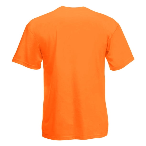 Fruit Of The Loom - Camiseta Básica de manga corta modelo VALUEWEIGHT - Hombres (Azul Acero)