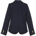 thumbnail image 2 of French Toast Girls' Big Classic School Blazer, Navy, 20, 2 of 7