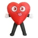 thumbnail image 3 of Este disfraz inflable en forma de corazón presenta un diseño humorístico, lo que lo hace... Travieso, 3 of 9