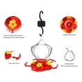thumbnail image 6 of Pumpkin Model Hummingbird Feeder - Hanging Flower Feeder (Standard Size), Stable Hanging Material, Ideal for Outdoor Spaces & Balcony Railings, 6 of 7