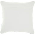 thumbnail image 2 of Nourison Outdoor Pillows Woven Braided Geomet Turquoise Decorative Throw Pillow , 18"X18", 2 of 5