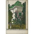 thumbnail image 2 of Urban Janke 11x14 Gold Ornate Wood Frame and Double Matted Museum Art Print Titled - Vienna; Garden House in the Arenberg Garden (1910), 2 of 4