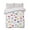 Multi, variant on Colorful Polka Dot Summer Quilt Set King Size, Soft Microfiber Quilted Bedding Set with 2 Pillow Shams, Rainbow Polka Dot Watercolor Lightweight All Season Bedspread Coverlet for Bedroom 96"x106"