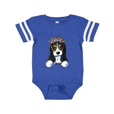 

Inktastic Basset Beauty Boys or Girls Baby Bodysuit