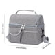 thumbnail image 3 of Bolsa de Almuerzo Aislada Bolsa de Almuerzo Aislada para Mujeres/Hombres Caja de Almuerzo Reutilizable para la Oficina Trabajo Escuela Playa de Picnic - Bolsa Congelable a Prueba de Fugas con Correa E, 3 of 9