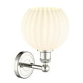 thumbnail image 4 of Innovations Lighting - White Venetian - 1 Light Wall Sconce In Modern, 4 of 7