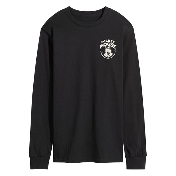 Disney - Mickey Mouse Club Logo - Men's Long Sleeve Graphic T-Shirt