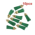thumbnail image 3 of Toystoory 10 piezas de dijes de llavero, borlas, accesorios de decoración, suministros para encontrar, accesorios artesanales, accesorios para Artesanía Verde, 3 of 6