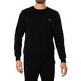 thumbnail image 2 of Antony Morato Dynamic Box Logo Slim Sweatshirt, Black, 2 of 6