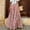 Pink, variant on Maxi Skirt Women's Summer Holiday Beach Casual Loose Elastic Waist Flowy Skirt Boho Long Skirts for Women 2025