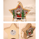 thumbnail image 3 of Guirnalda de luces navideñas, Papá Noel, guirnalda de luces de hadas, adorno para árbol de Navidad, decoración del hogar, colgante de luz de madera, 2 piezas (B) ER, 3 of 5