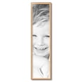thumbnail image 2 of ArtToFrames 9" x 37" Gold And Stained Brown Picture Frame, 9x37 inch Gold Wood Poster Frame (WOM-4766), 2 of 7