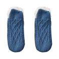 thumbnail image 1 of Calcetines cálidos QIIBURR para hombre, nuevos calcetines y pantuflas de interior de tejido y terciopelo, calcetines gruesos y cálidos para el hogar y el dormitorio, pantuflas antideslizantes para, 1 of 2