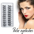 thumbnail image 1 of Fiudx Pestañas Postizatus, Extensiones de Pestañas de Aspecto Natural, Pestañas Suaves y Hermosas, Estilo Rizado Largo, Ojos Glamorosos, Maquillaje Esencial para Mujer, Comodidad Diaria, Paquete de 1, 1 of 2