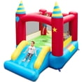 thumbnail image 2 of Spaco Kids Inflatable Bounce Castle Excluded Blower, Jumping Family Backyard Bouncy, Durable Sewn with Extra Thick Material, Idea for Kids, 2 of 3