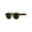 Tortoise Brown, variant on Hipster Filp Up Circle Lens Plastic Horned Sunglasses All Black
