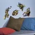 thumbnail image 2 of Roommates RMK2769TB Teenage Mutant Ninja Turtles In Action Peel And Stick Giant Wall Decals, 2 of 3