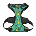 thumbnail image 5 of Picia Funny Animals in Jungle No-Pull Dog Harness Reflective Front Clip Vest with Handle,Step-in Air Dog Harness,Adjustable 2 Metal Rings 4 Buckles,Easy to Put on & Take Off Small, 5 of 9