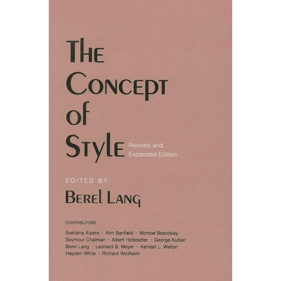 The Concept of Style, (Paperback)