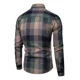 thumbnail image 3 of Camisa De Hombre A Cuadros Con Botones, 3 of 8
