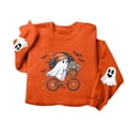 thumbnail image 6 of Women's Long Sleeve Sweatshirt Casual Crewneck Oversized Pullover Hoodies Fall Tops,XL, 6 of 8