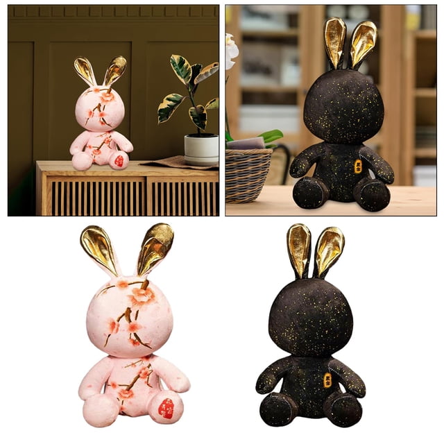 Conejo de Peluche de Juguete de Peluche Animal de Peluche de Juguete Decoración de Fiesta de Peluche 2x Salvador Juguetes de peluche de conejo